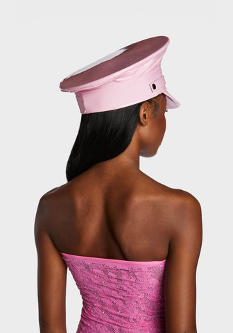Strap Captain Hat - Pink