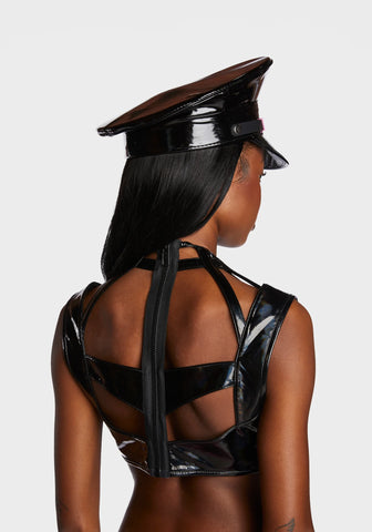 Techno Patent Captain Hat