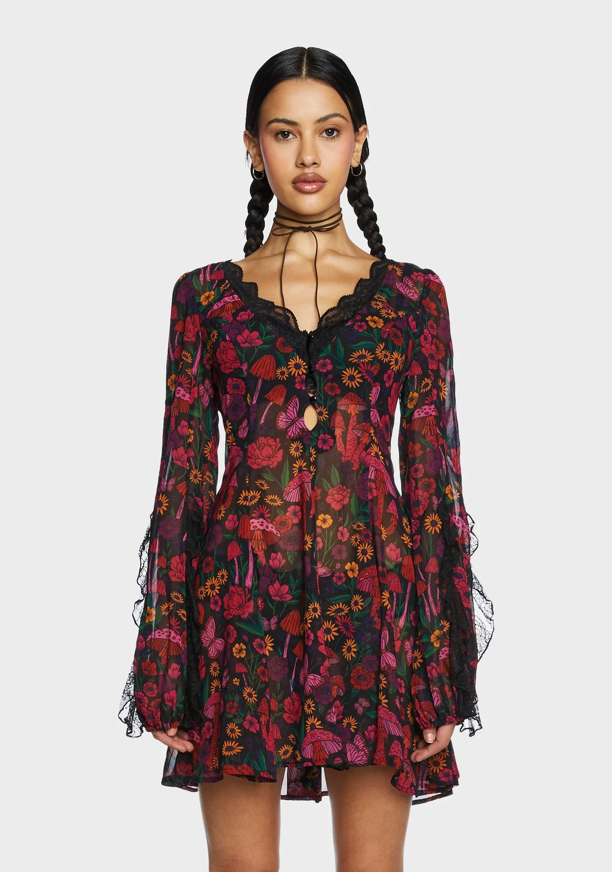 Daydreamer Floral Mini Dress - Multi