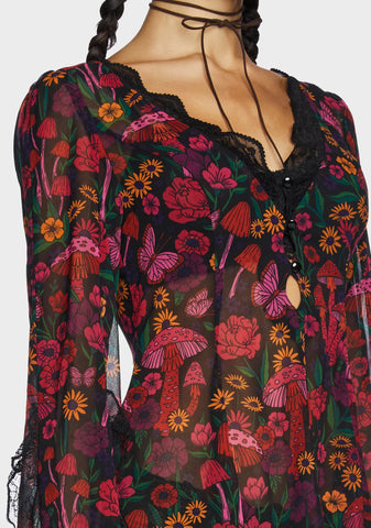 Daydreamer Floral Mini Dress - Multi