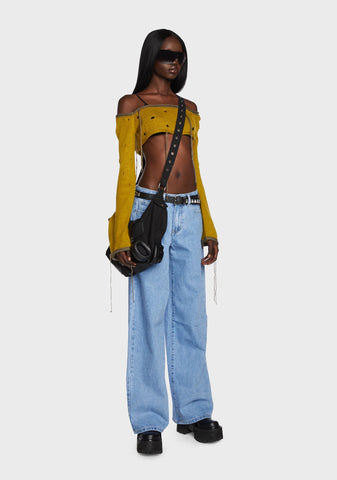 Low Rise Baggy Jeans