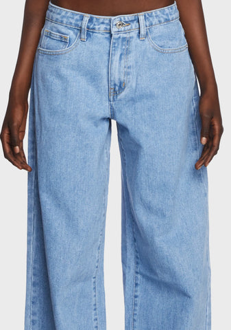 Low Rise Baggy Jeans