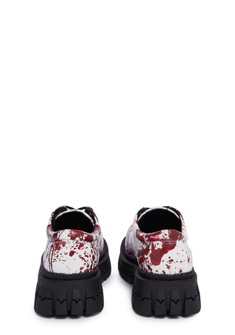 Teen Craft Oxford Shoes - Scream Queen
