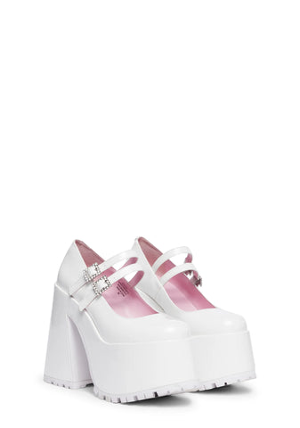 Dream Pose Platform Mary Janes
