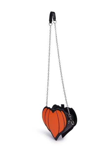 All Squashed Up Crossbody Bag - Orange