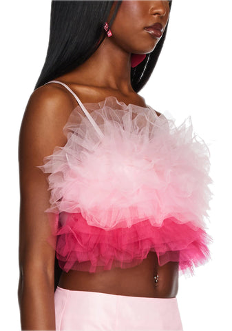 Jam N' Glam Tulle Top