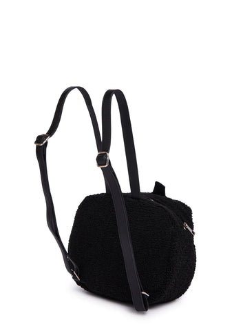 Let's Get Lit Pumpkin Backpack - Black