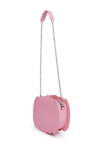 Stay Grinning Jack O Lantern Bag - Pink