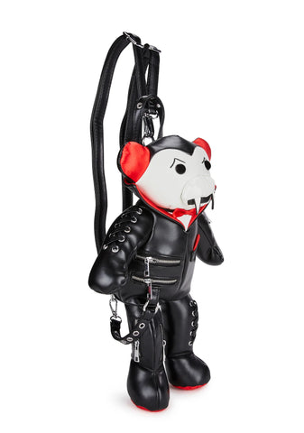 Vampy Tormented Teddy Backpack