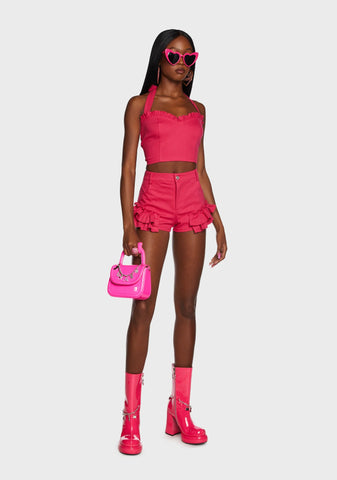 Charm Setter Ruffled Shorts