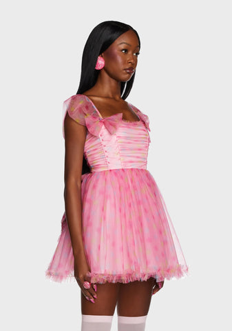 Birthday Wishes Mini Dress