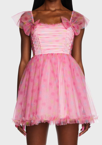 Birthday Wishes Mini Dress