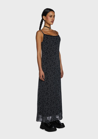 Hydra Floral Maxi Dress