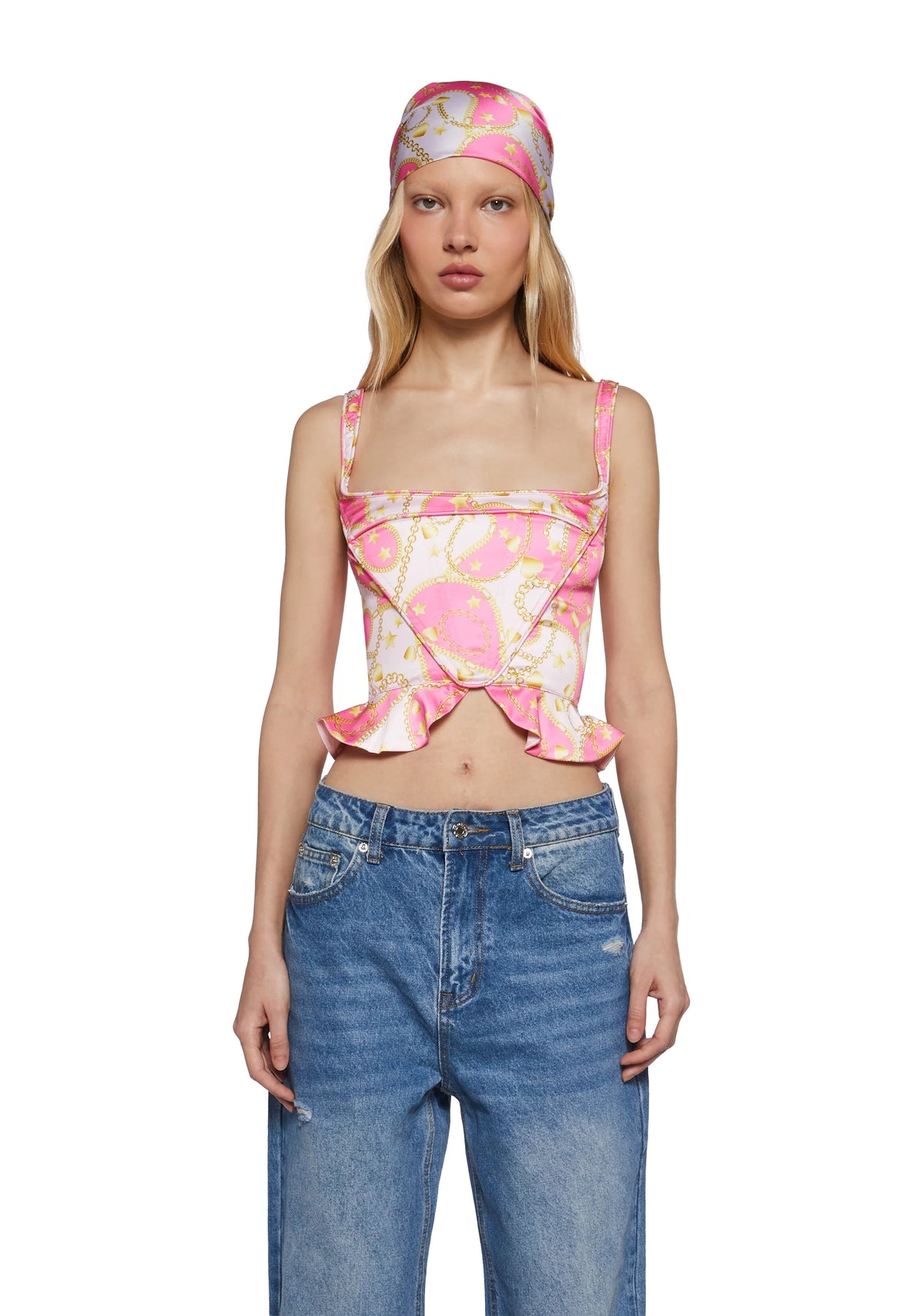 Made To Move Corset And Headscarf Set