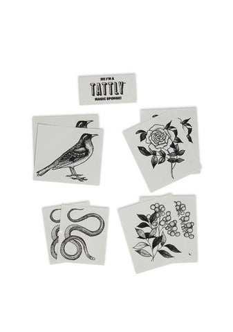 Whispers of Wildflowers Tattoo Set