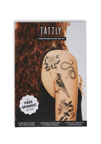 Whispers of Wildflowers Tattoo Set