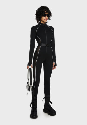 Hashtag Executive Suite Reflective Catsuit