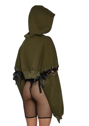 Street Days Cropped Hoodie