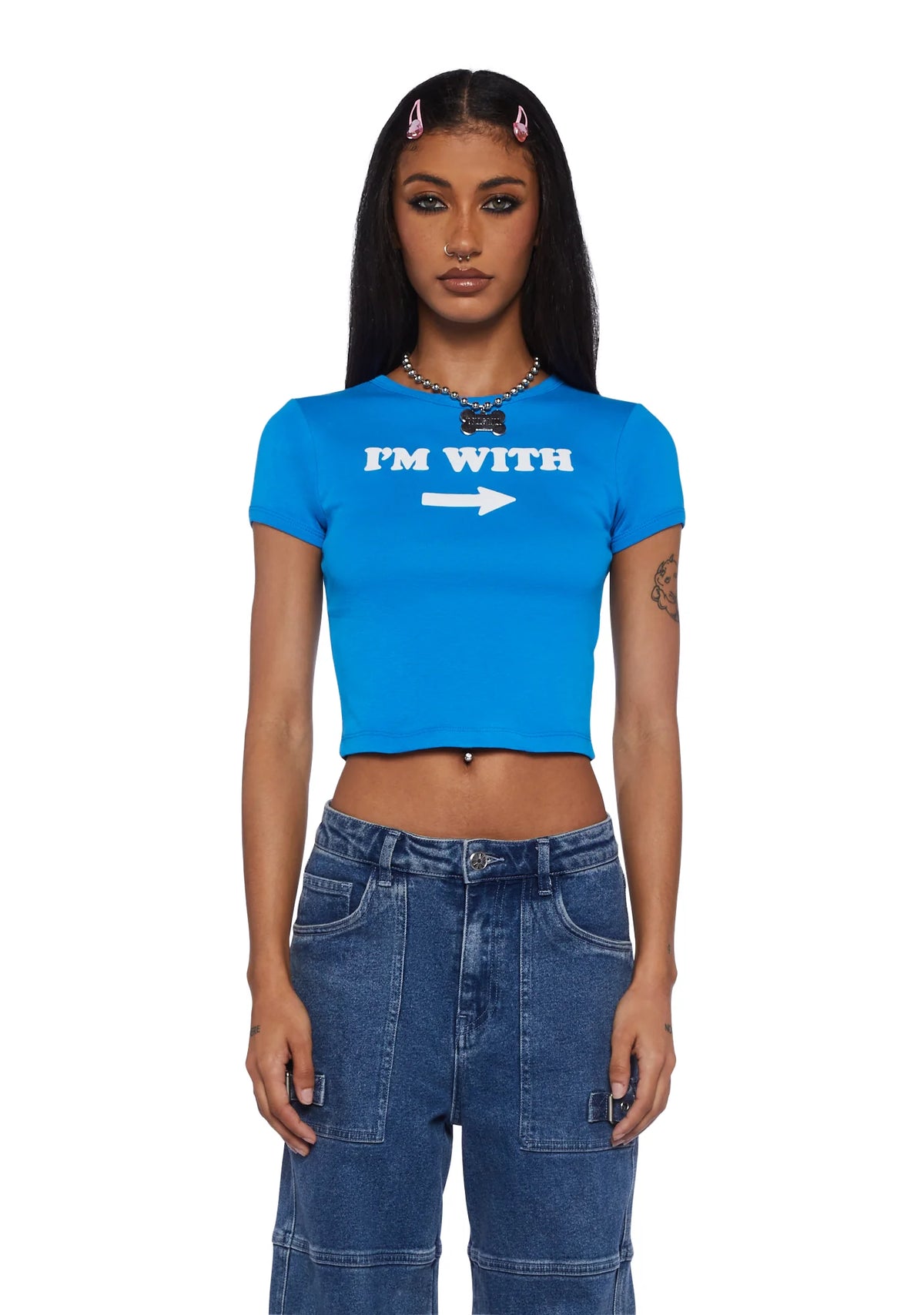 I’m With Stupid Graphic Tee