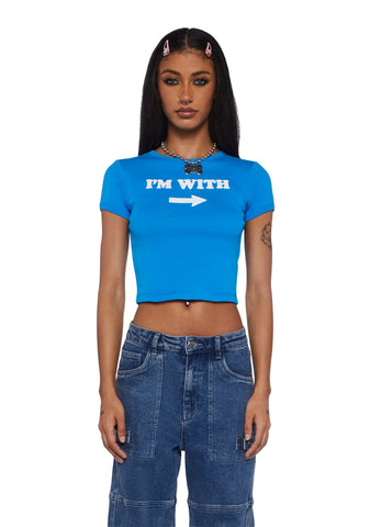 I’m With Stupid Graphic Tee