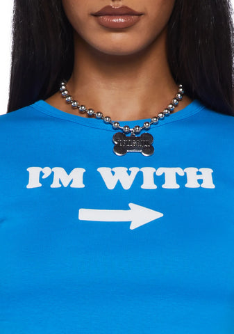 I’m With Stupid Graphic Tee