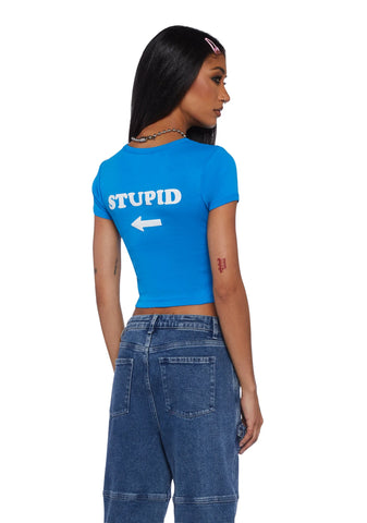 I’m With Stupid Graphic Tee