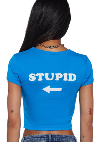 I’m With Stupid Graphic Tee