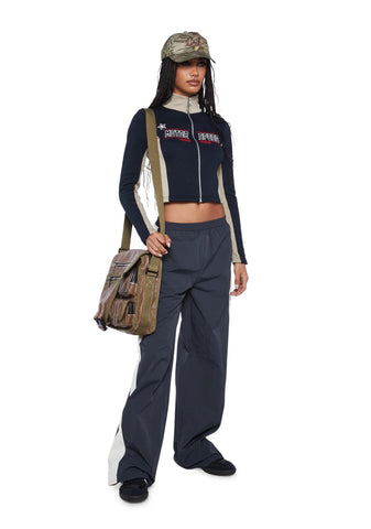 Tracksuit Wide Leg Joggers