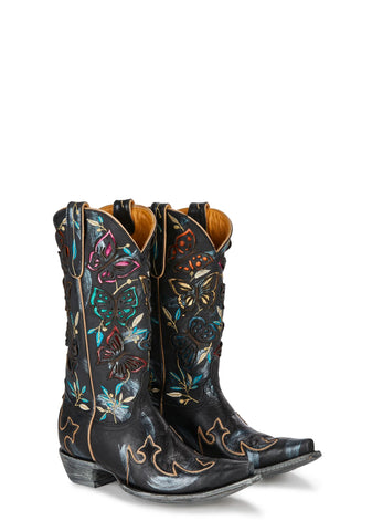 Amadis Butterfly Cowboy Boots