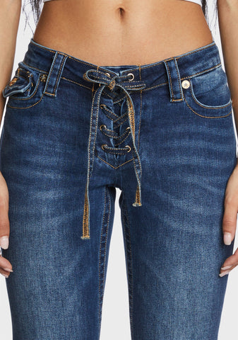 Joey Low Rise Flare Jeans