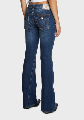 Joey Low Rise Flare Jeans