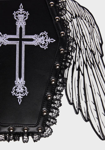 Heavenly Messenger Coffin Backpack