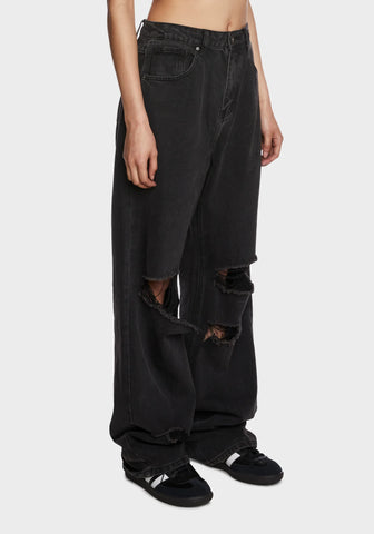 It's My Stop Distressed Jeans