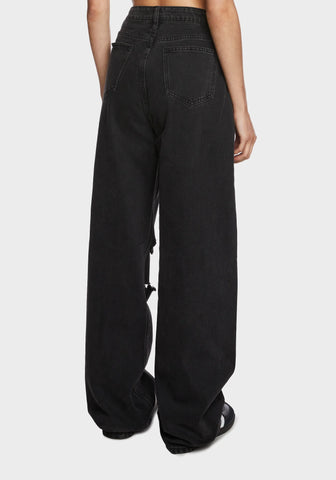 It's My Stop Distressed Jeans