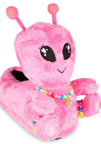 Other-Worldly Raver Alien Slippers