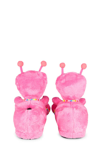 Other-Worldly Raver Alien Slippers