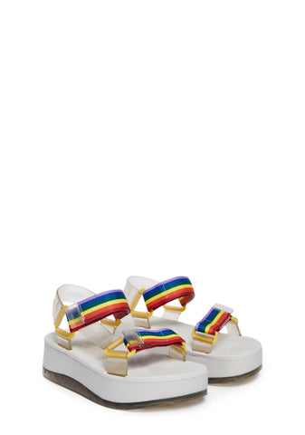 Papete+Rider II Platform Sandals