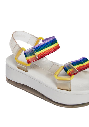 Papete+Rider II Platform Sandals