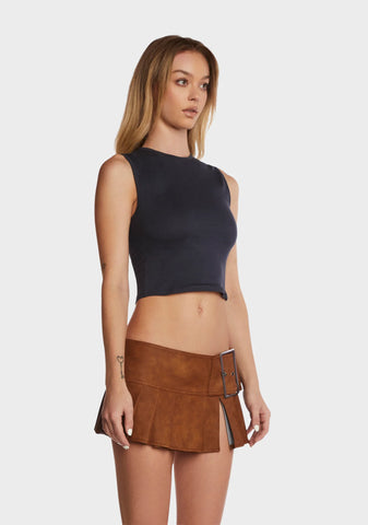 Monlo Vest Top - Blue