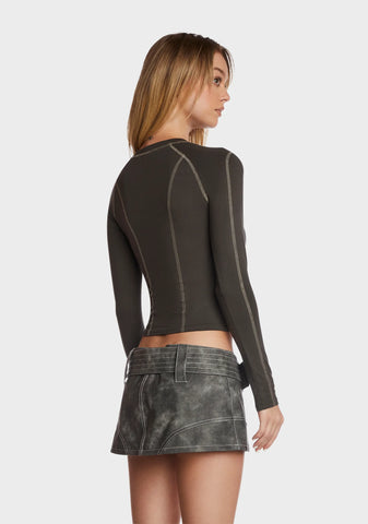 Megun Long Sleeve Top