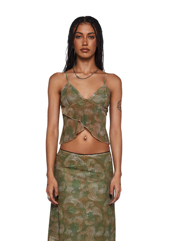 Cojira Mesh Butterfly Top