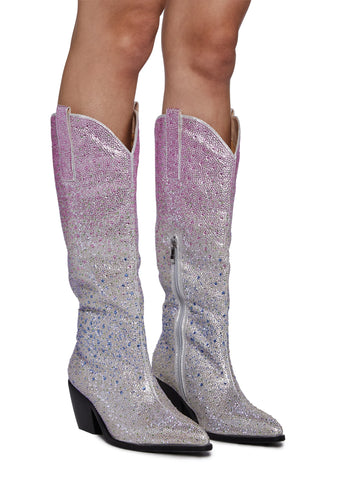 Almudena Ombre Western Boots