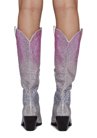 Almudena Ombre Western Boots