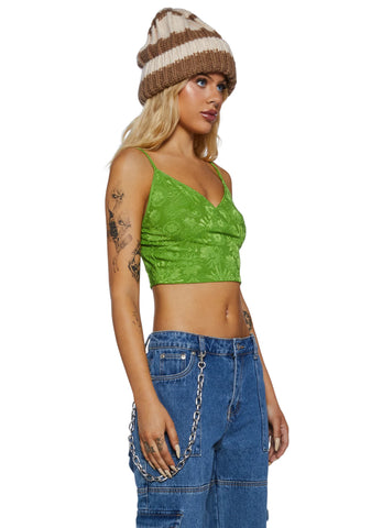 Little Tease Tank Top- Green