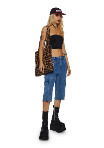 Camp Spicy Tube Top-Black