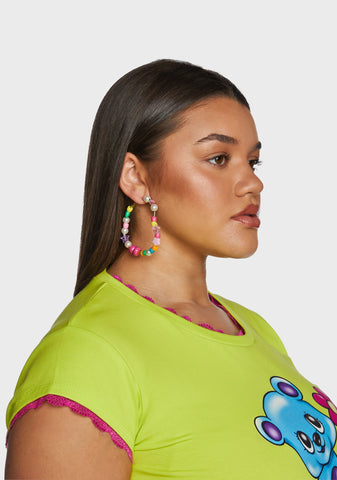 Love Your Quirks Hoop Earrings