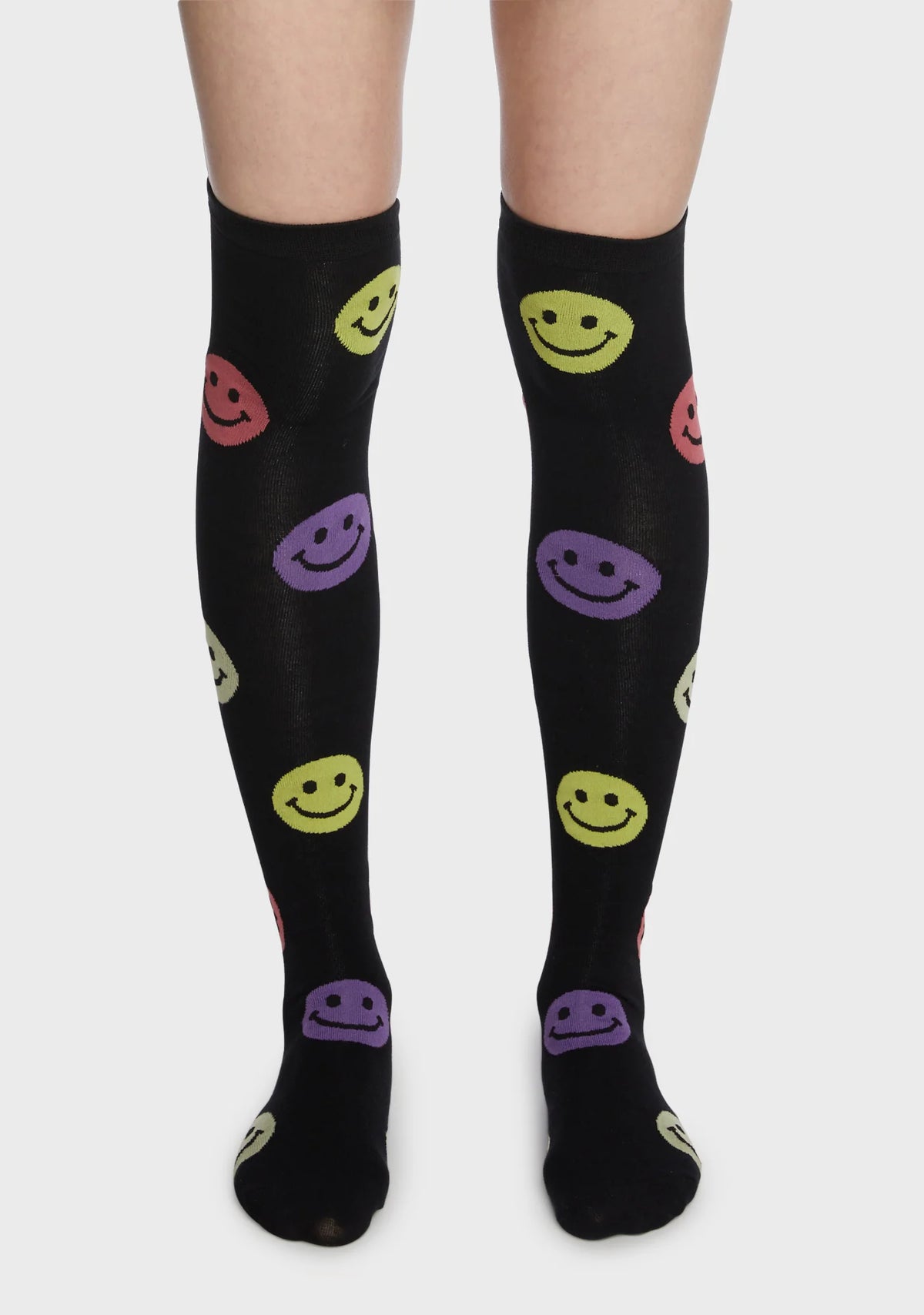 Afternoon Cartoons Thigh High Socks
