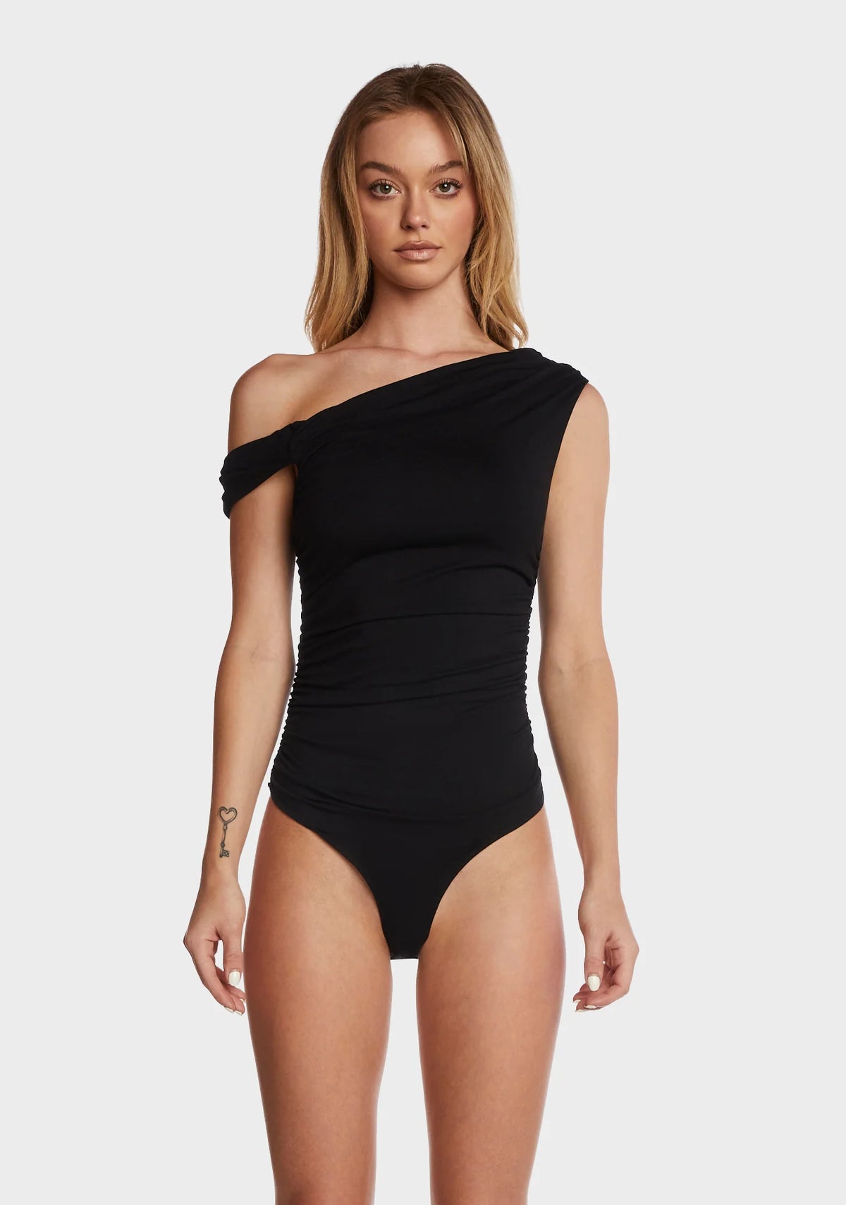 Fashion Showdown Ruched Bodysuit