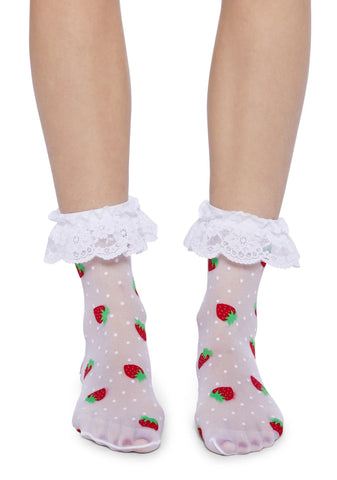 Tasty Serenade Lace Socks