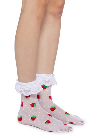 Tasty Serenade Lace Socks